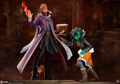 Nott the Brave - Mighty Nein - LIMITED EDITION – Sideshow Collectibles – ActionFigure Brasil — ângulo diferente