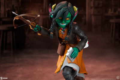 Nott the Brave - Mighty Nein - LIMITED EDITION – Sideshow Collectibles – ActionFigure Brasil — embalagem
