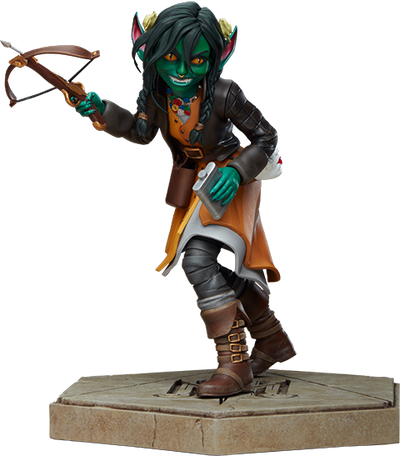 Nott the Brave - Mighty Nein - LIMITED EDITION – Sideshow Collectibles – ActionFigure Brasil — embalagem