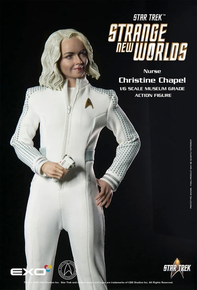 Nurse Christine Chapel – EXO-6 – ActionFigure Brasil — iluminação de estúdio