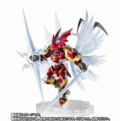 NXEDGE STYLE - DIGIMON UNIT - Dukemon - Crimson mode (Bandai Spirits) [Shop Exclusive]ㅤ – Bandai Spirits – ActionFigureBrasil — ângulo diferente