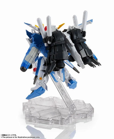 NXEDGE STYLE [MS UNIT] Ex-S Gundam (Blue Splitter Design) "Gundam Sentinel"ㅤ – Bandai Spirits – ActionFigureBrasil — ângulo diferente