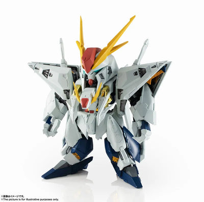 NXEDGE STYLE [MS UNIT] Xi Gundam "Mobile Suit Gundam: Hathaway's Flash"ㅤ – Bandai Spirits – ActionFigureBrasil — ângulo diferente