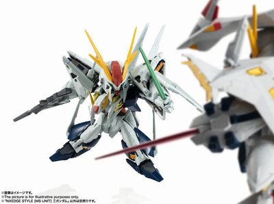 NXEDGE STYLE [MS UNIT] Xi Gundam "Mobile Suit Gundam: Hathaway's Flash"ㅤ – Bandai Spirits – ActionFigureBrasil — com base expositora