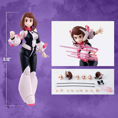 Ochaco Uraraka – Tamashii Nations – ActionFigure Brasil — com base expositora