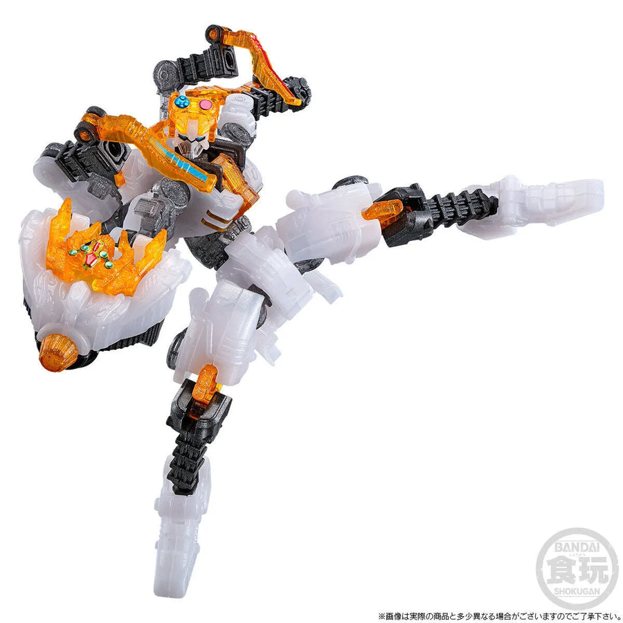 Ohsama Sentai King-Ohger - Bandai Shokugan - Candy Toy - Minipla - God King-Ohger - Gold Clear Plating Ver. (Bandai) [Shop Exclusive]ㅤ – Bandai – ActionFigureBrasil
