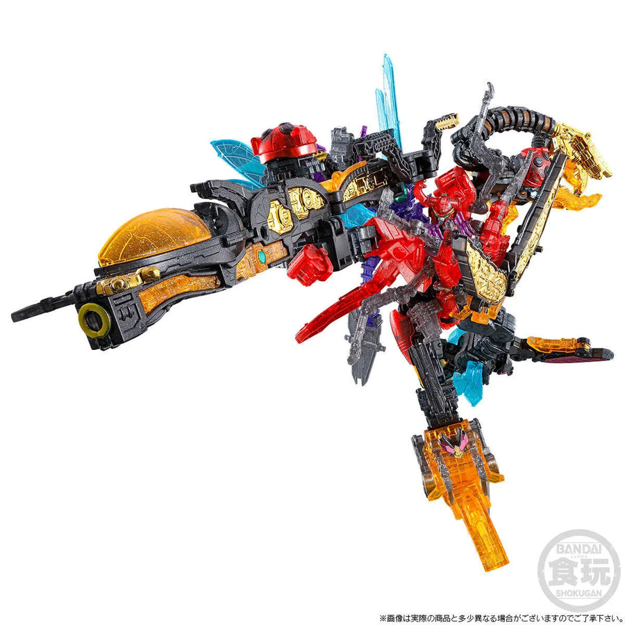 Ohsama Sentai King-Ohger - Bandai Shokugan - Candy Toy - Minipla - God King-Ohger - Gold Clear Plating Ver. (Bandai) [Shop Exclusive]ㅤ – Bandai – ActionFigureBrasil