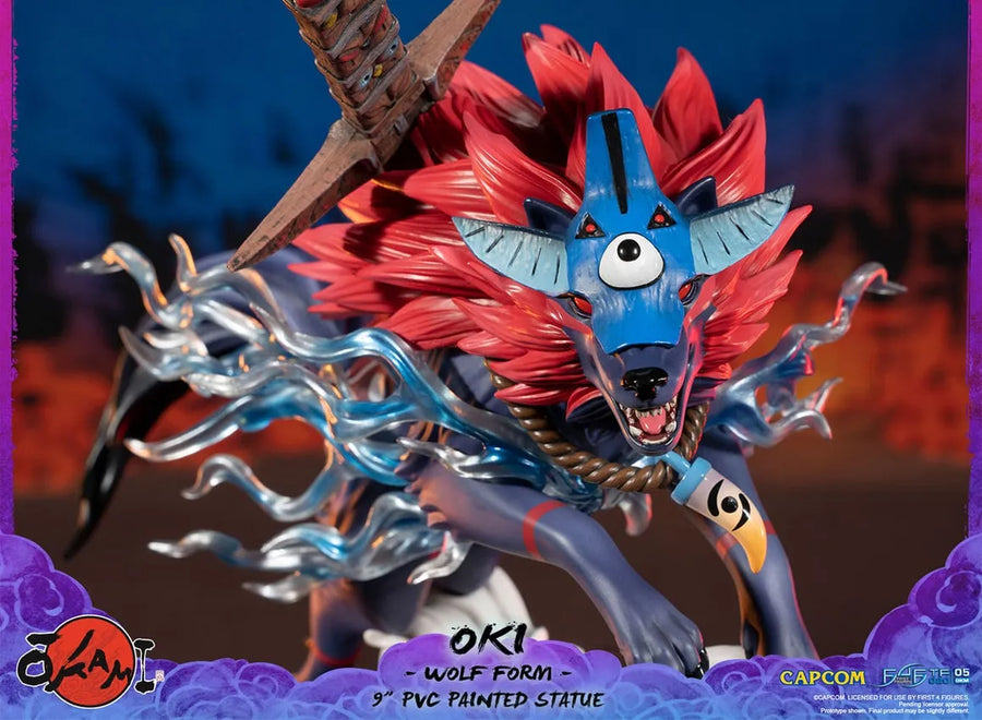 Oki (Wolf Form) – First 4 Figures – ActionFigure Brasil