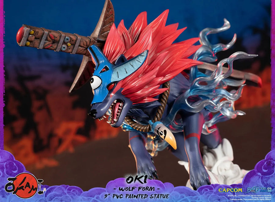 Oki (Wolf Form) – First 4 Figures – ActionFigure Brasil