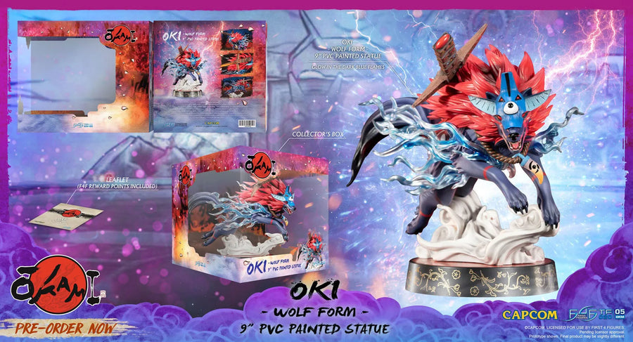 Oki (Wolf Form) – First 4 Figures – ActionFigure Brasil