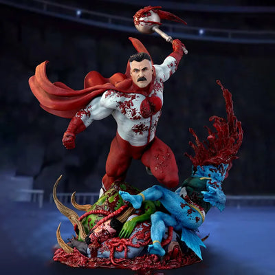 Omni-Man: The Ambush - LIMITED EDITION: TBD – Kinetiquettes – ActionFigure Brasil — ambientada