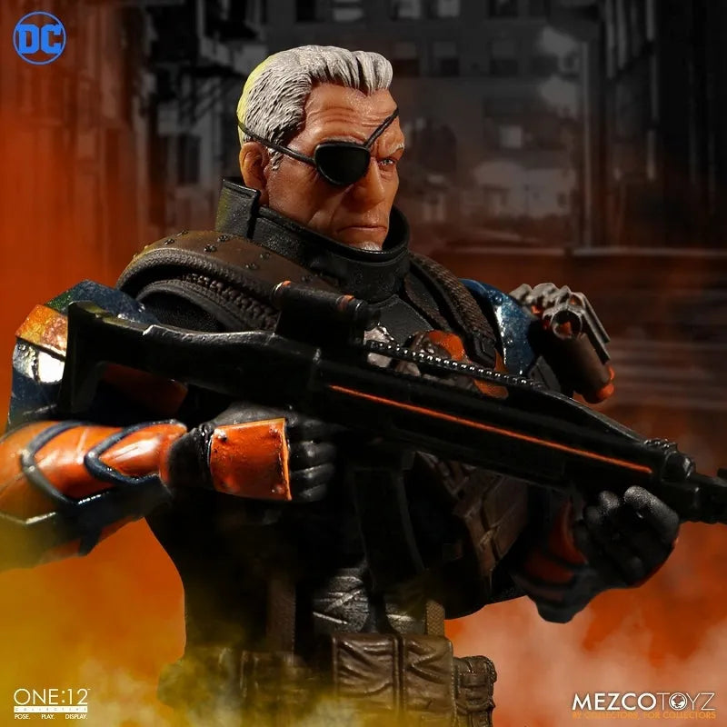 ONE:12 Collective - DC Comics: Deathstroke 1/12 Action Figureㅤ – Mezco – ActionFigureBrasil