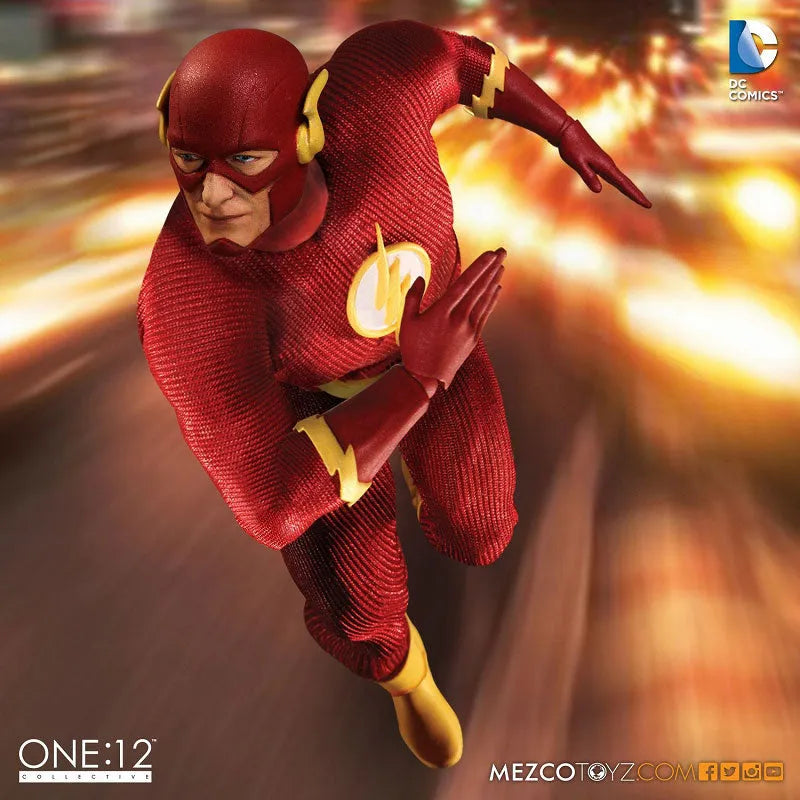 ONE:12 Collective - DC Comics: Flash 1/12 Action Figureㅤ – Mezco – ActionFigureBrasil