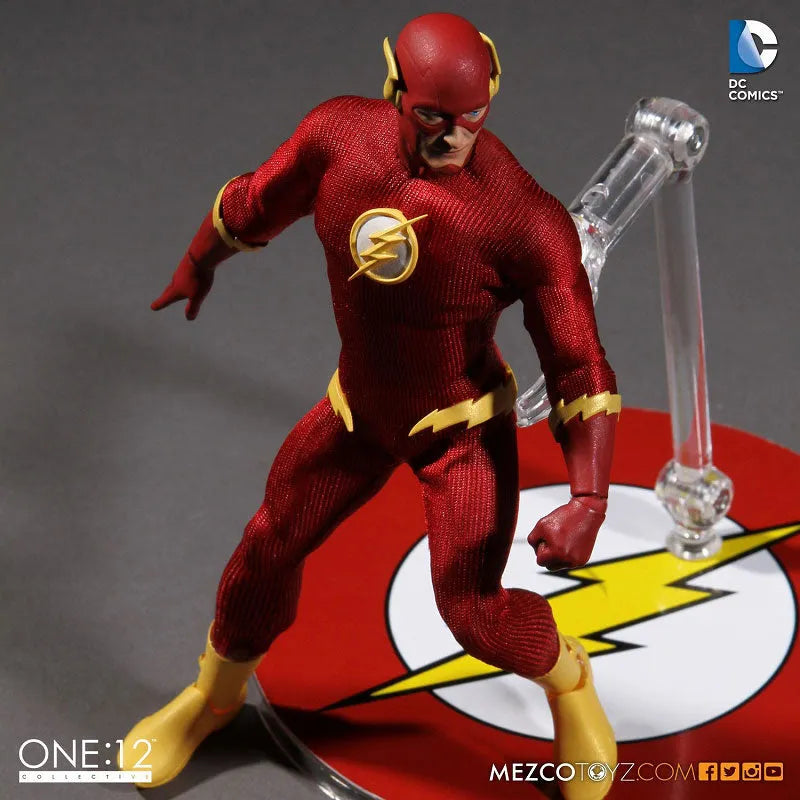 ONE:12 Collective - DC Comics: Flash 1/12 Action Figureㅤ – Mezco – ActionFigureBrasil