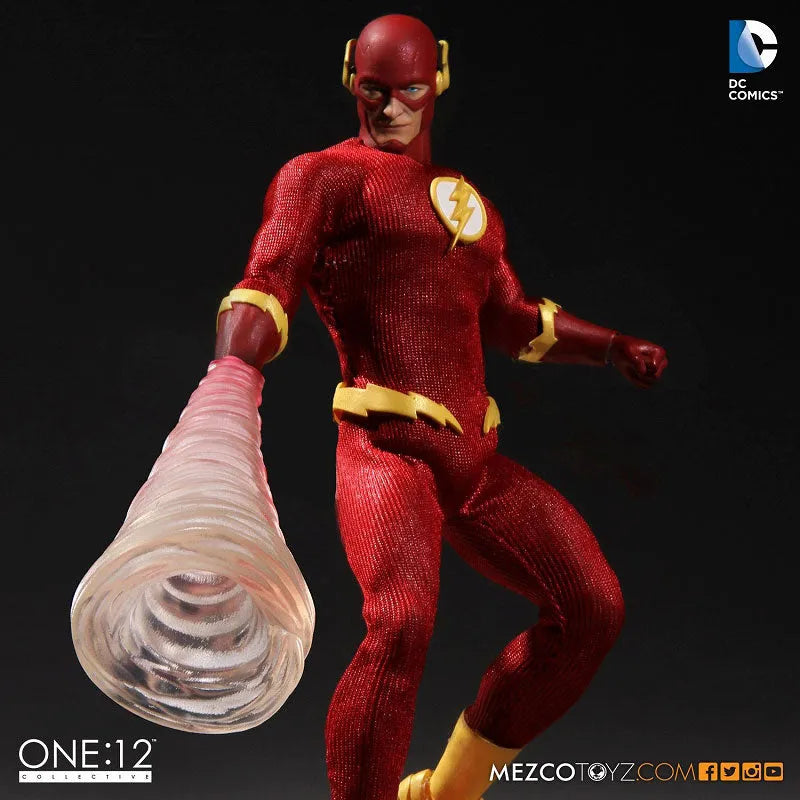 ONE:12 Collective - DC Comics: Flash 1/12 Action Figureㅤ – Mezco – ActionFigureBrasil