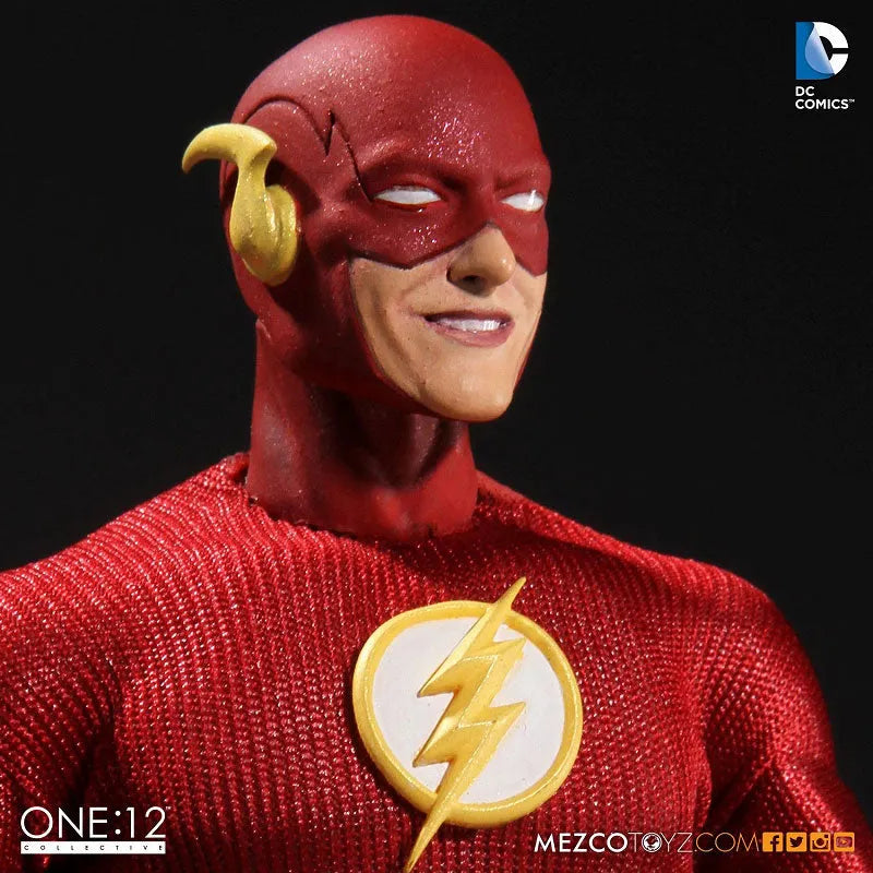 ONE:12 Collective - DC Comics: Flash 1/12 Action Figureㅤ – Mezco – ActionFigureBrasil
