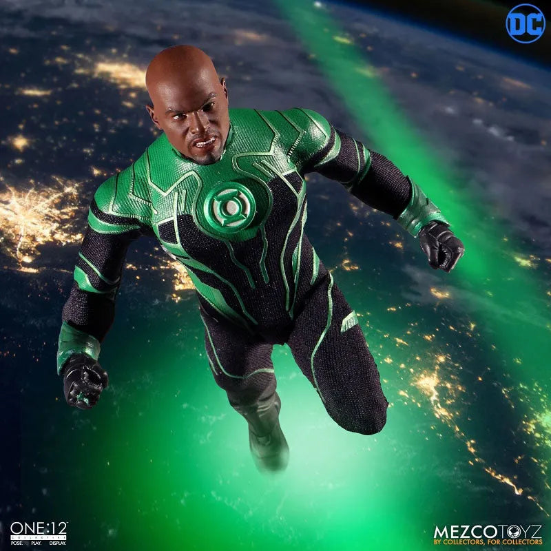 ONE:12 Collective / DC Comics: Green Lantern John Stewart 1/12 Action Figure(Provisional Pre-order)ㅤ – Mezco – ActionFigureBrasil