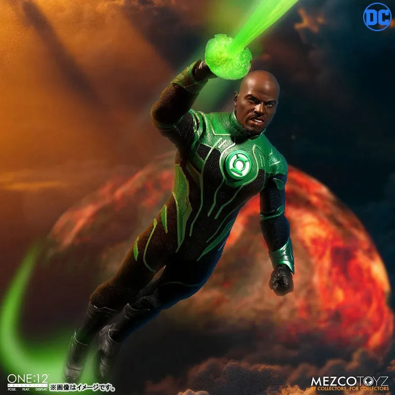 ONE:12 Collective / DC Comics: Green Lantern John Stewart 1/12 Action Figure(Provisional Pre-order)ㅤ – Mezco – ActionFigureBrasil