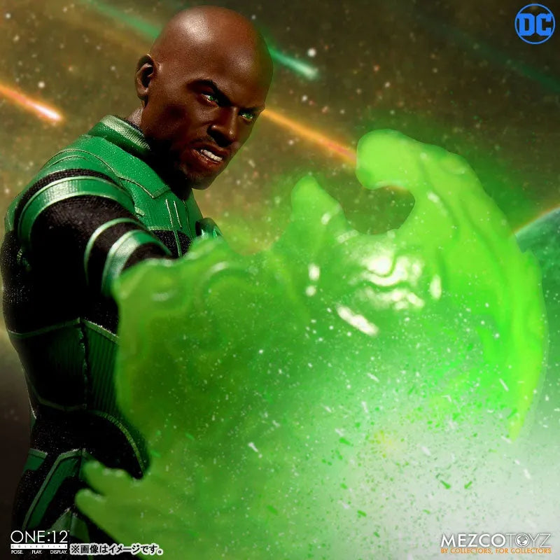 ONE:12 Collective / DC Comics: Green Lantern John Stewart 1/12 Action Figure(Provisional Pre-order)ㅤ – Mezco – ActionFigureBrasil