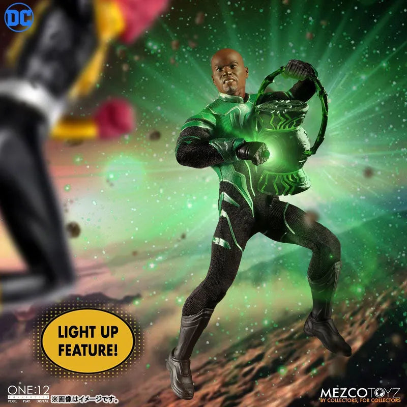 ONE:12 Collective / DC Comics: Green Lantern John Stewart 1/12 Action Figure(Provisional Pre-order)ㅤ – Mezco – ActionFigureBrasil