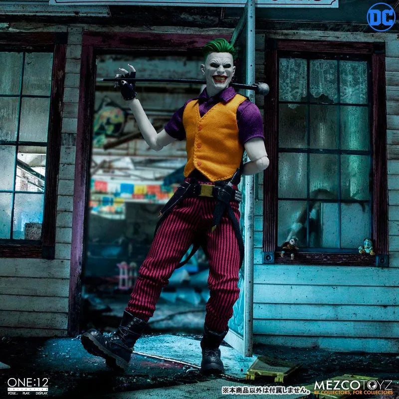 ONE:12 Collective - DC Comics: Joker 1/12 Action Figure Clown Prince of Crime ver(Provisional Pre-order)ㅤ – Mezco – ActionFigureBrasil