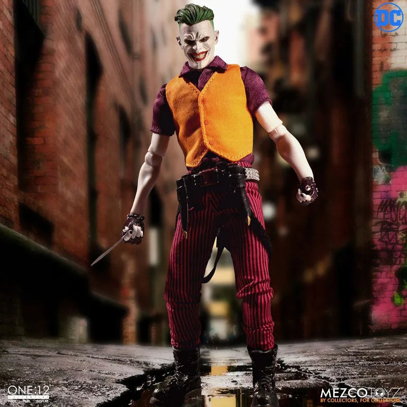 ONE:12 Collective - DC Comics: Joker 1/12 Action Figure Clown Prince of Crime ver(Provisional Pre-order)ㅤ – Mezco – ActionFigureBrasil