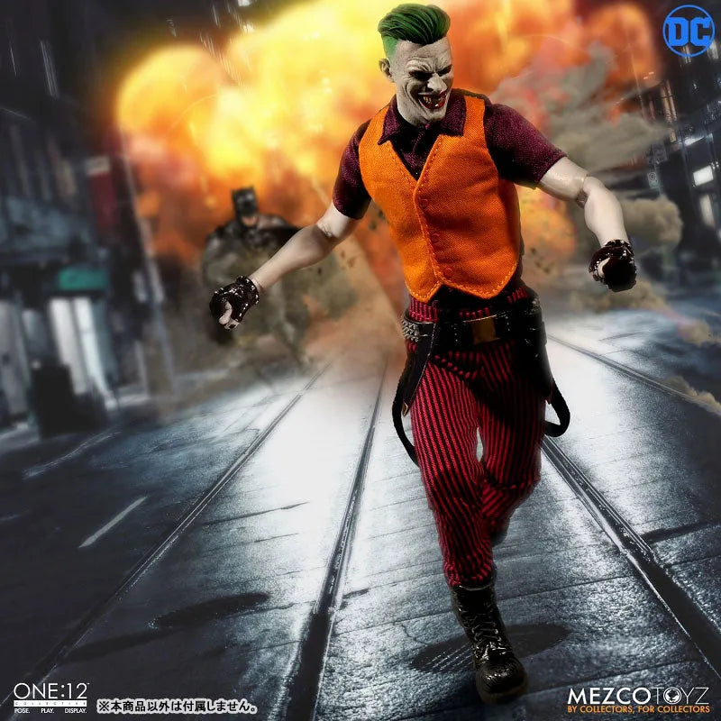 ONE:12 Collective - DC Comics: Joker 1/12 Action Figure Clown Prince of Crime ver(Provisional Pre-order)ㅤ – Mezco – ActionFigureBrasil