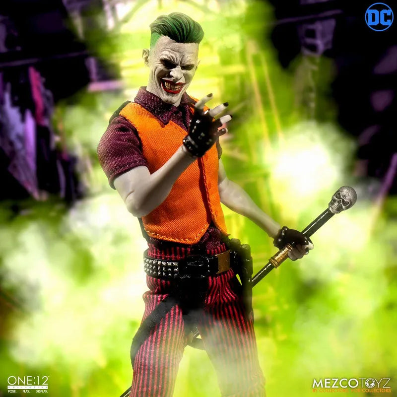 ONE:12 Collective - DC Comics: Joker 1/12 Action Figure Clown Prince of Crime ver(Provisional Pre-order)ㅤ – Mezco – ActionFigureBrasil