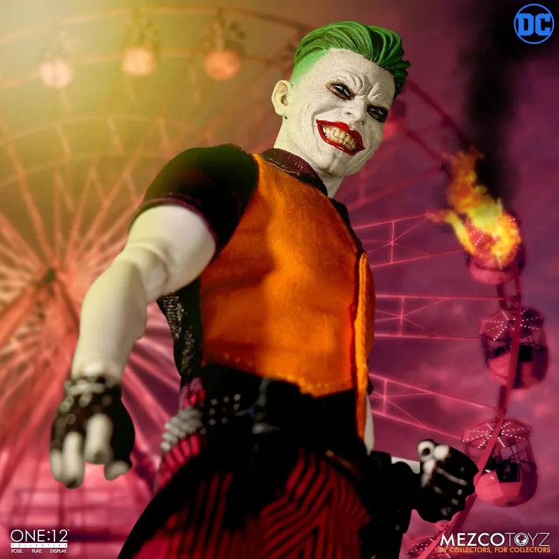 ONE:12 Collective - DC Comics: Joker 1/12 Action Figure Clown Prince of Crime ver(Provisional Pre-order)ㅤ – Mezco – ActionFigureBrasil