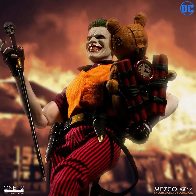 ONE:12 Collective - DC Comics: Joker 1/12 Action Figure Clown Prince of Crime ver(Provisional Pre-order)ㅤ – Mezco – ActionFigureBrasil
