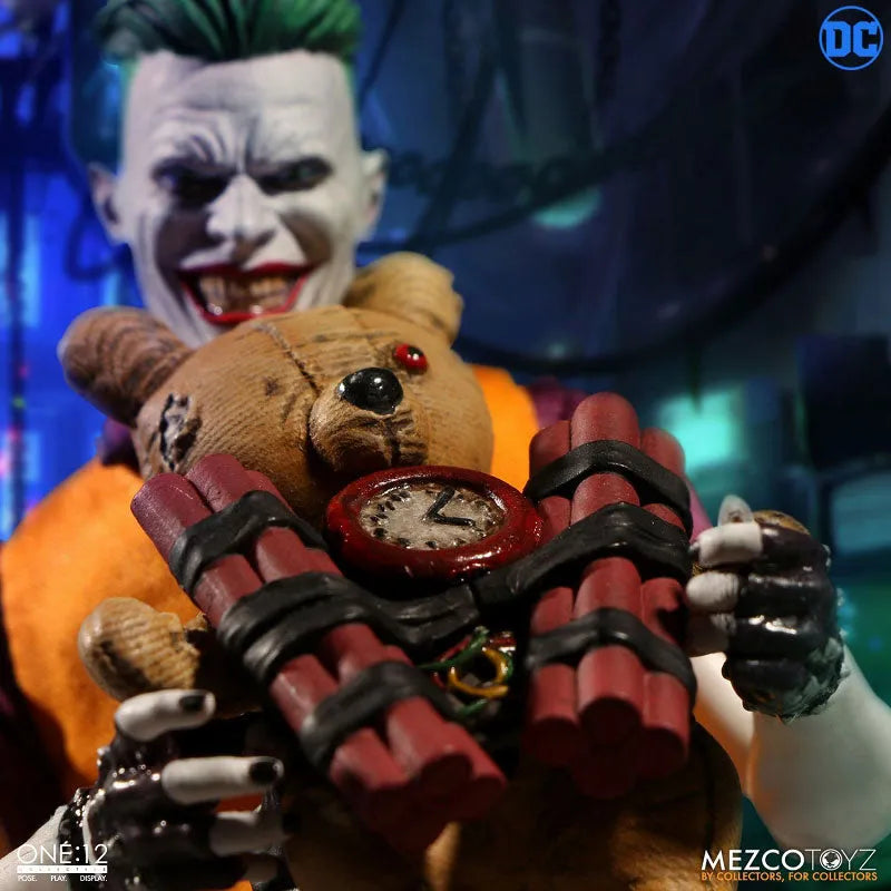 ONE:12 Collective - DC Comics: Joker 1/12 Action Figure Clown Prince of Crime ver(Provisional Pre-order)ㅤ – Mezco – ActionFigureBrasil