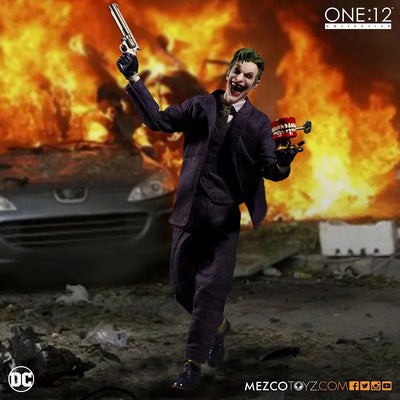 ONE:12 Collective - DC Comics: Joker 1/12 Action Figureㅤ – Mezco – ActionFigureBrasil