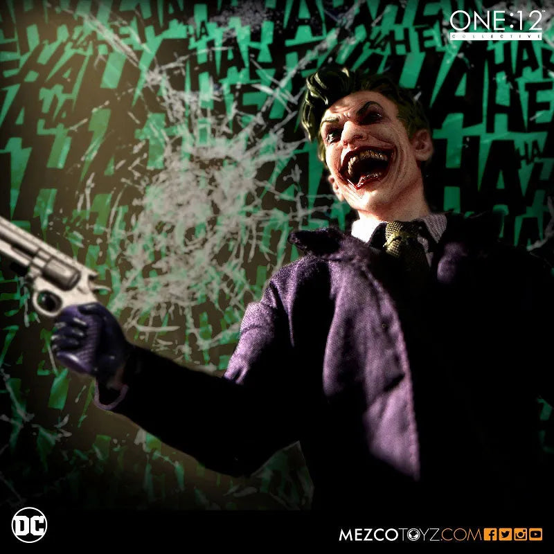 ONE:12 Collective - DC Comics: Joker 1/12 Action Figureㅤ – Mezco – ActionFigureBrasil
