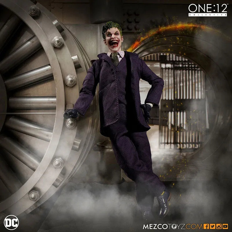ONE:12 Collective - DC Comics: Joker 1/12 Action Figureㅤ – Mezco – ActionFigureBrasil