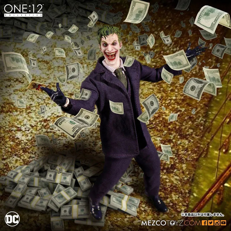 ONE:12 Collective - DC Comics: Joker 1/12 Action Figureㅤ – Mezco – ActionFigureBrasil