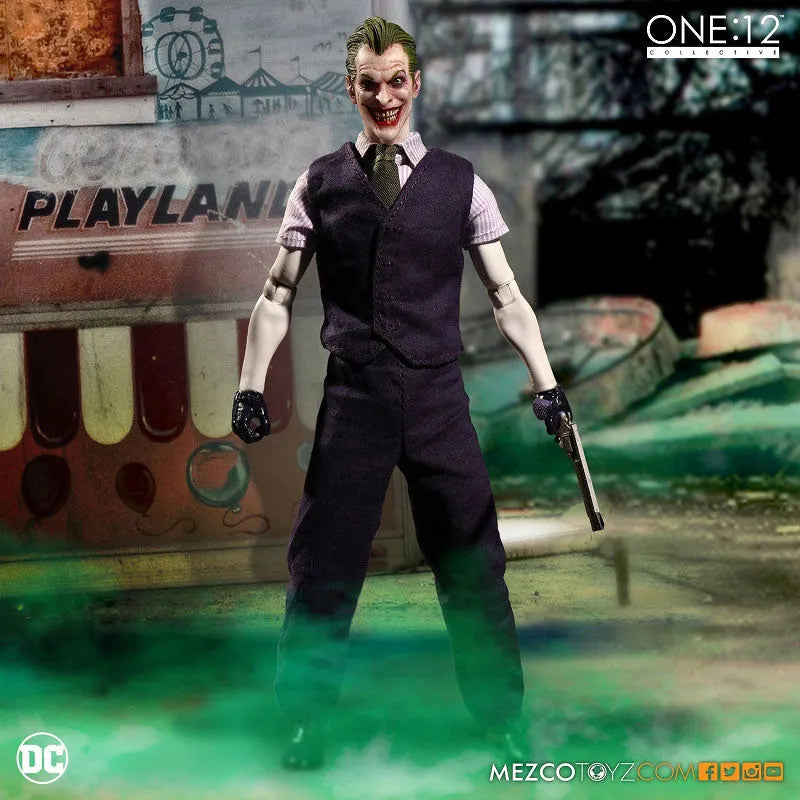 ONE:12 Collective - DC Comics: Joker 1/12 Action Figureㅤ – Mezco – ActionFigureBrasil
