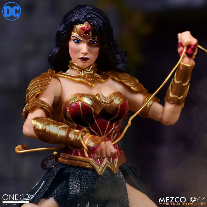 ONE:12 Collective / DC Comics: Modern Wonder Woman 1/12 Action Figureㅤ – Mezco – ActionFigureBrasil