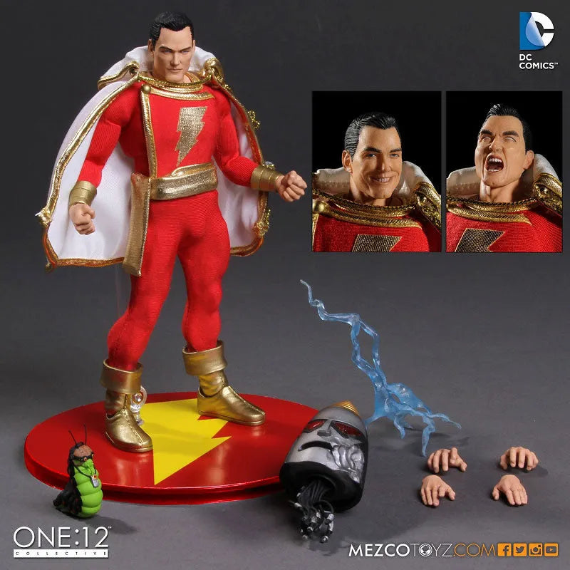 One:12 Collective - DC Comics: Shazam 1/12 Action Figureㅤ – Mezco – ActionFigureBrasil
