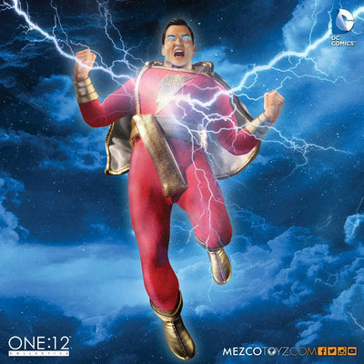 One:12 Collective - DC Comics: Shazam 1/12 Action Figureㅤ – Mezco – ActionFigureBrasil — iluminação de estúdio