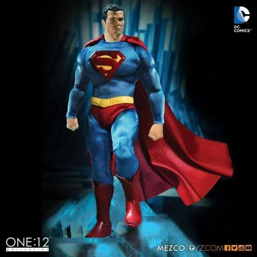 ONE:12 Collective - DC Comics: Superman 1/12 Action Figureㅤ – Mezco – ActionFigureBrasil
