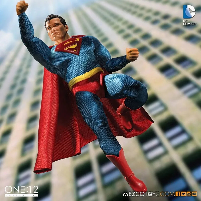 ONE:12 Collective - DC Comics: Superman 1/12 Action Figureㅤ – Mezco – ActionFigureBrasil
