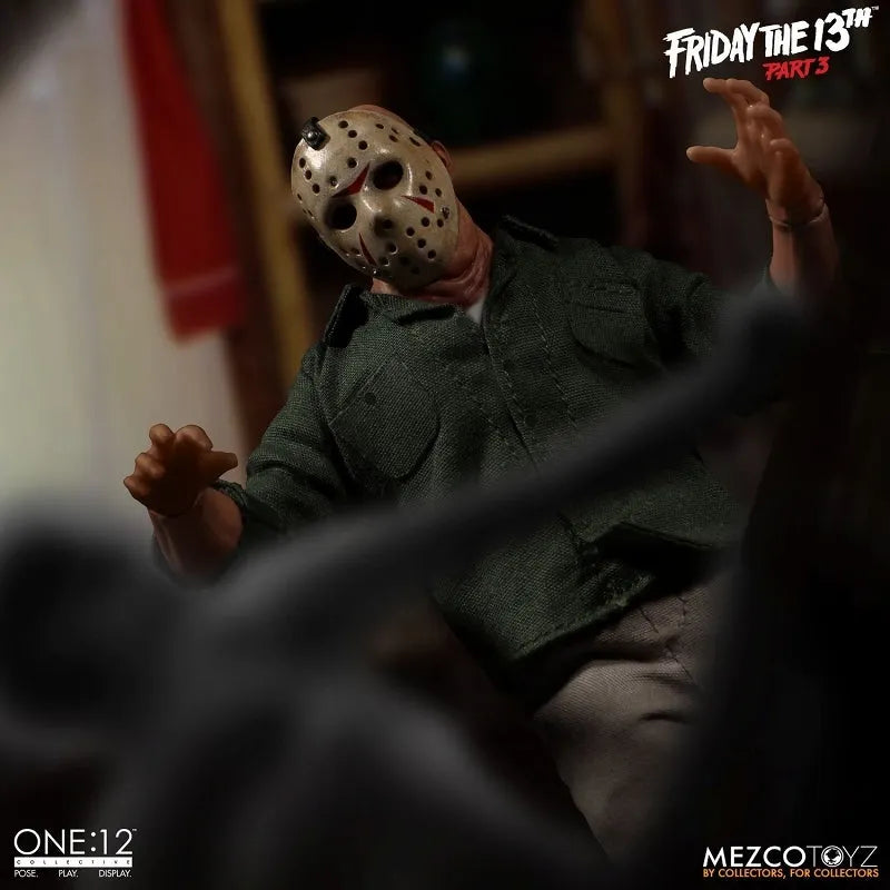 ONE:12 Collective - Friday the 13th PART3: Jason Voorhees 1/12 Action Figure(Provisional Pre-order)ㅤ – Mezco – ActionFigureBrasil