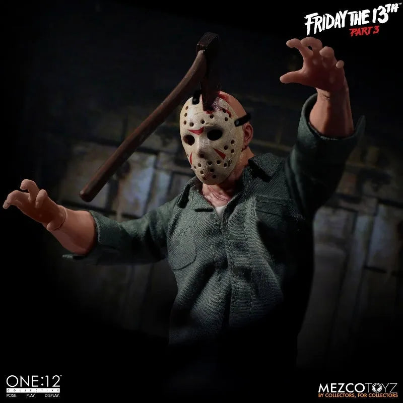 ONE:12 Collective - Friday the 13th PART3: Jason Voorhees 1/12 Action Figure(Provisional Pre-order)ㅤ – Mezco – ActionFigureBrasil