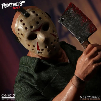 ONE:12 Collective - Friday the 13th PART3: Jason Voorhees 1/12 Action Figure(Provisional Pre-order)ㅤ – Mezco – ActionFigureBrasil — embalagem