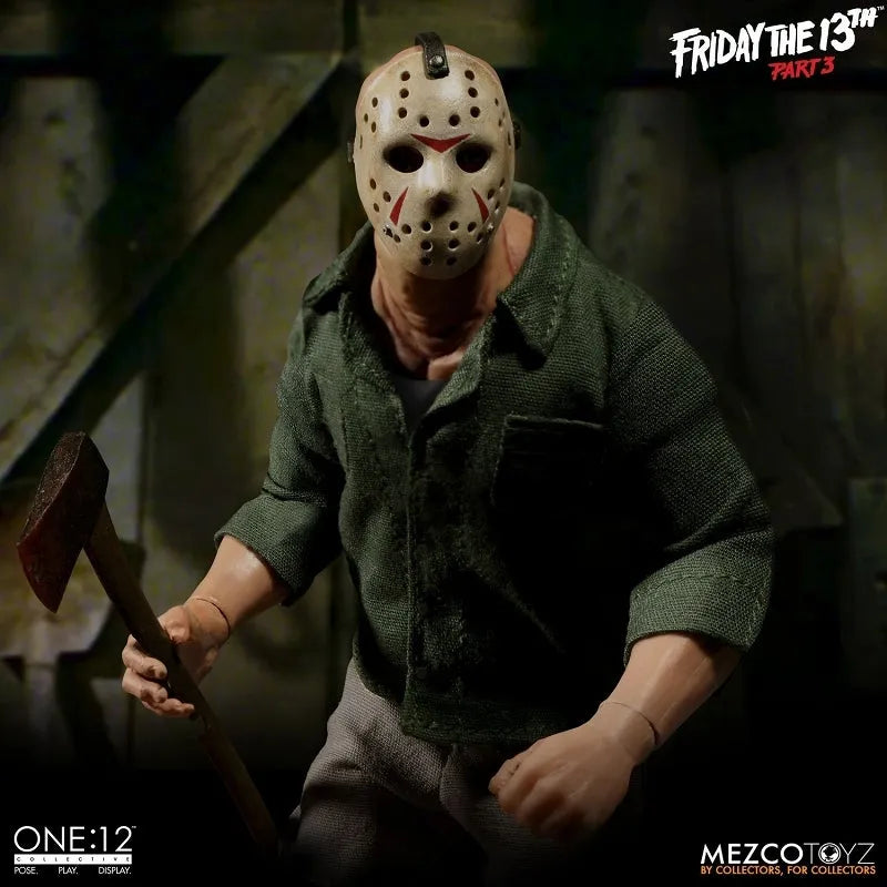 ONE:12 Collective - Friday the 13th PART3: Jason Voorhees 1/12 Action Figure(Provisional Pre-order)ㅤ – Mezco – ActionFigureBrasil