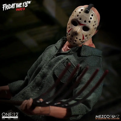 ONE:12 Collective - Friday the 13th PART3: Jason Voorhees 1/12 Action Figure(Provisional Pre-order)ㅤ – Mezco – ActionFigureBrasil — iluminação de estúdio