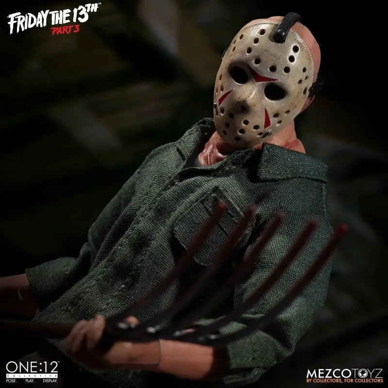 ONE:12 Collective - Friday the 13th PART3: Jason Voorhees 1/12 Action Figure(Provisional Pre-order)ㅤ – Mezco – ActionFigureBrasil