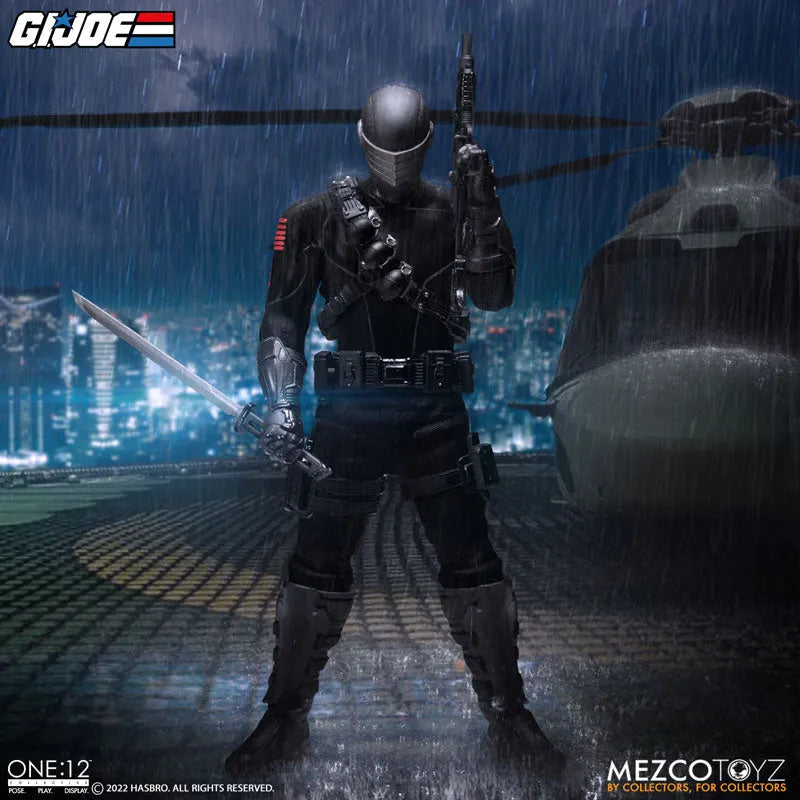 ONE:12 Collective / G.I. Joe: Snake Eyes 1/12 Action Figure DX Editionㅤ – Mezco – ActionFigureBrasil