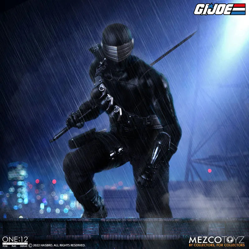 ONE:12 Collective / G.I. Joe: Snake Eyes 1/12 Action Figure DX Editionㅤ – Mezco – ActionFigureBrasil
