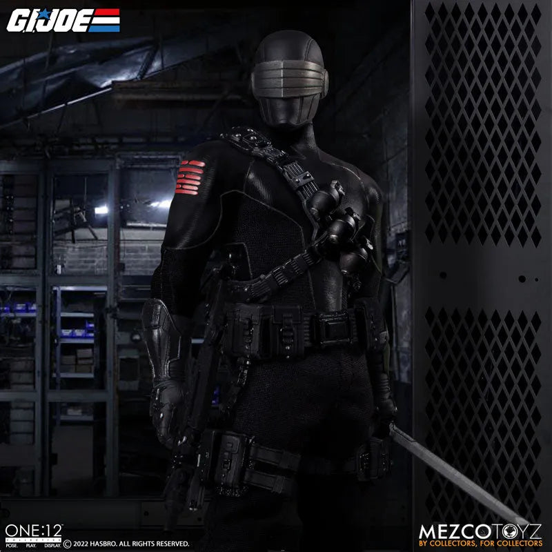 ONE:12 Collective / G.I. Joe: Snake Eyes 1/12 Action Figure DX Editionㅤ – Mezco – ActionFigureBrasil